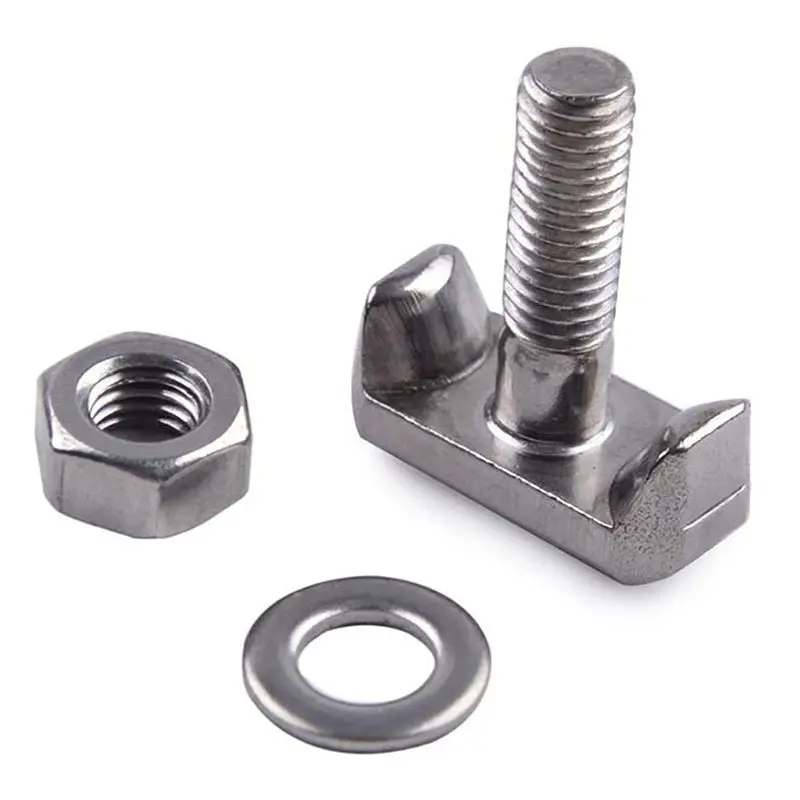 T-Bolts Screw 304 Stainless Steel M6 Battery Terminal Connectors Battery Clip Fixing Bolts Corrosion Resistant Screw