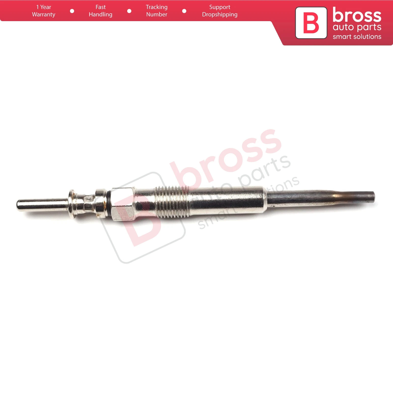 Bross Auto Parts BGP21 1 Piece Heater Glow Plugs GX2106, 12237786869, GE102, 0100266002, 0 250 402 002, Y547AS for BMW Jeep