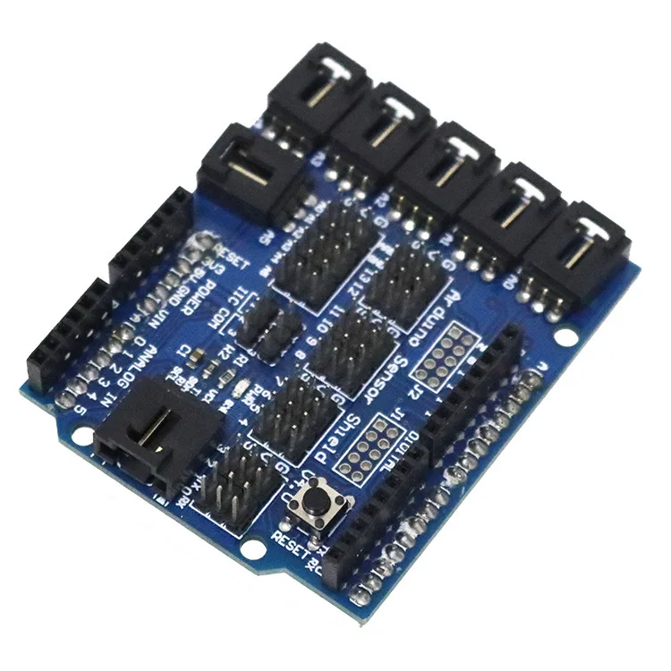 

2pcs Sensor Shield V4 0 Expansion Board SensorV4.0 for Arduino UNO R3 Robotics Sensor Module Electronic Brick