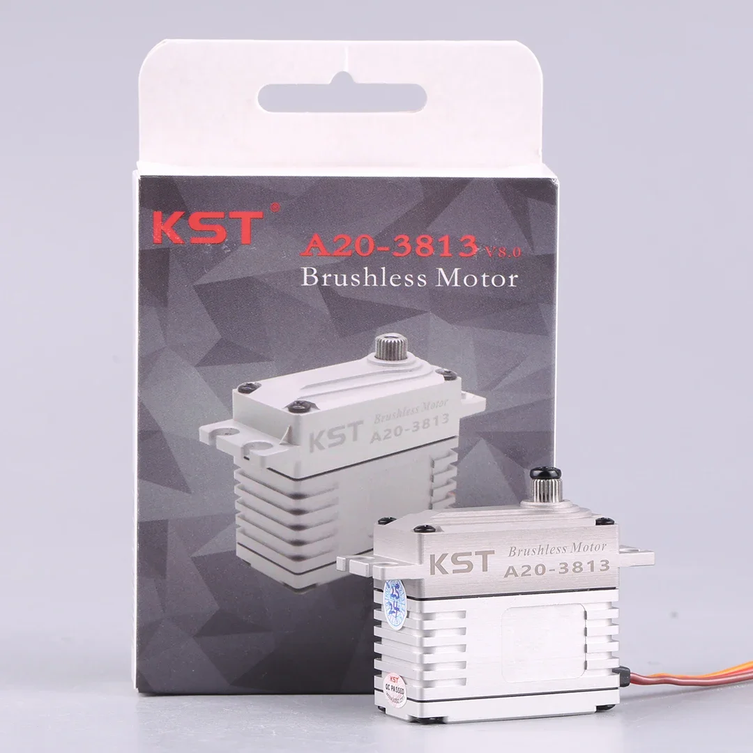 AvaCoreKST A20-3813 43kg 0.12sec Brushless HV Phosphor Bronze Hardened Steel Gear Servo For RC Airplane Drone