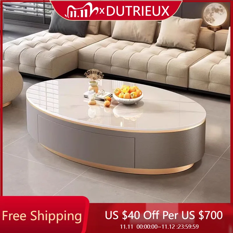 

Large Size English Coffee Table Beauty Room Decor Restaurant Salon Relaxing Side Table Balcony Couchtisch Ornaments Home Decor