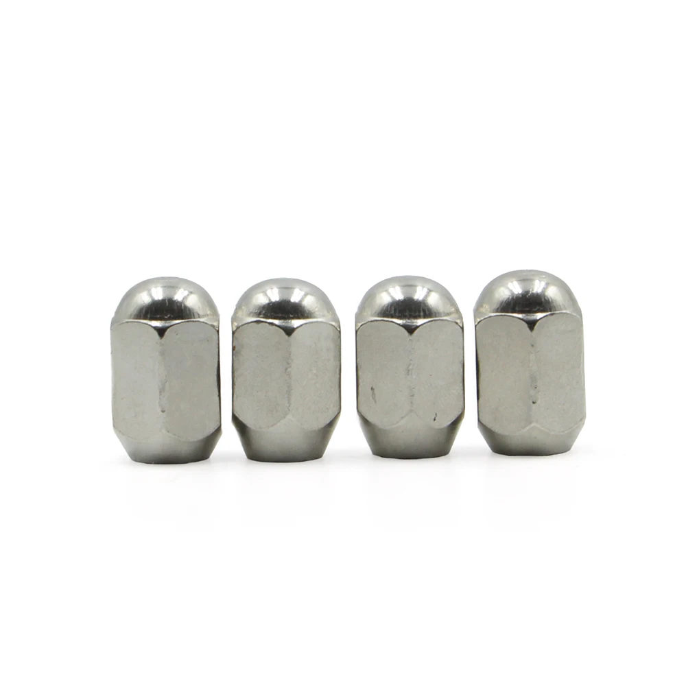 4 Pcs M10*1.25 Acorn Wheel Lug Nuts 10mm Screw Bolt Head Cover For 125cc ATV Go Kart UTV Buggy Quad 4 Wheeler Taotao