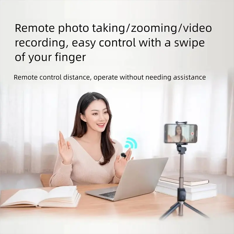 Bluetooth Ring Remote Control Wireless Finger Scrolling Ring Video Scroll Shutter Controller For ios Android Smartphone Tablet