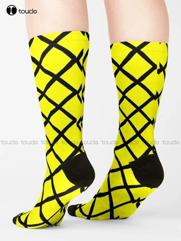 جوارب Twelfth Night Malvolio باللون الأصفر عبر الأربطة جوارب للكرة الطائرة مخصصة للجنسين للكبار في سن المراهقة جوارب للشباب موضة جديدة