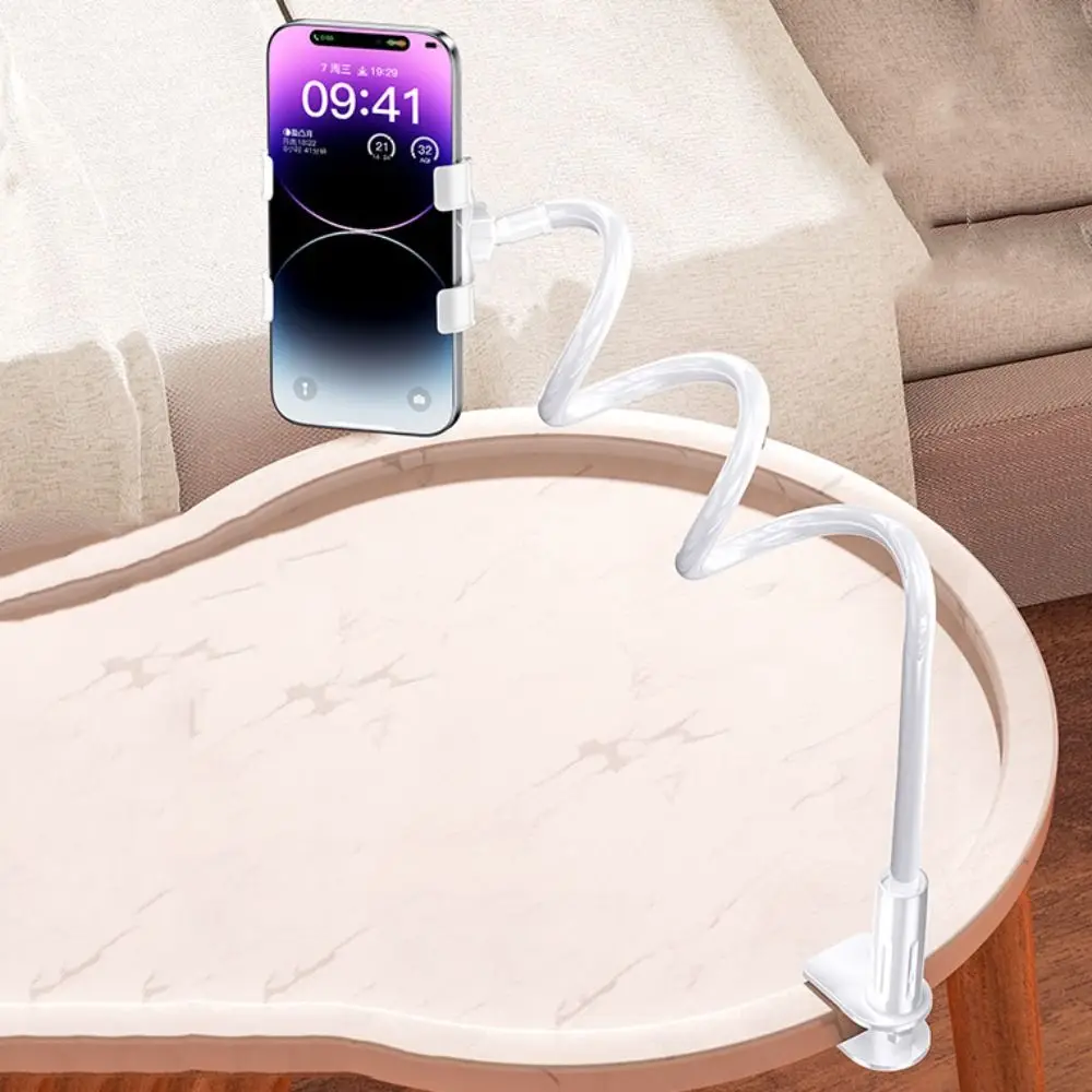 

Long Arm Cell Phone Holder 70/80/90/120cm Creative Bedside Extension Clamp Folding Multi Functional Phone Spiral Holder