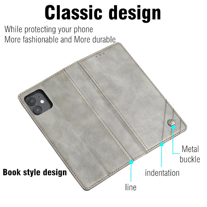 For On Sony Xperia 10 5 1 II III 8 L4 L3 L2 L1 X Performance XZ XZS XZ3 XZ2 XZ1 XA XA1 XA2 Ultra Plus Cover Leather Case Fundas view 6