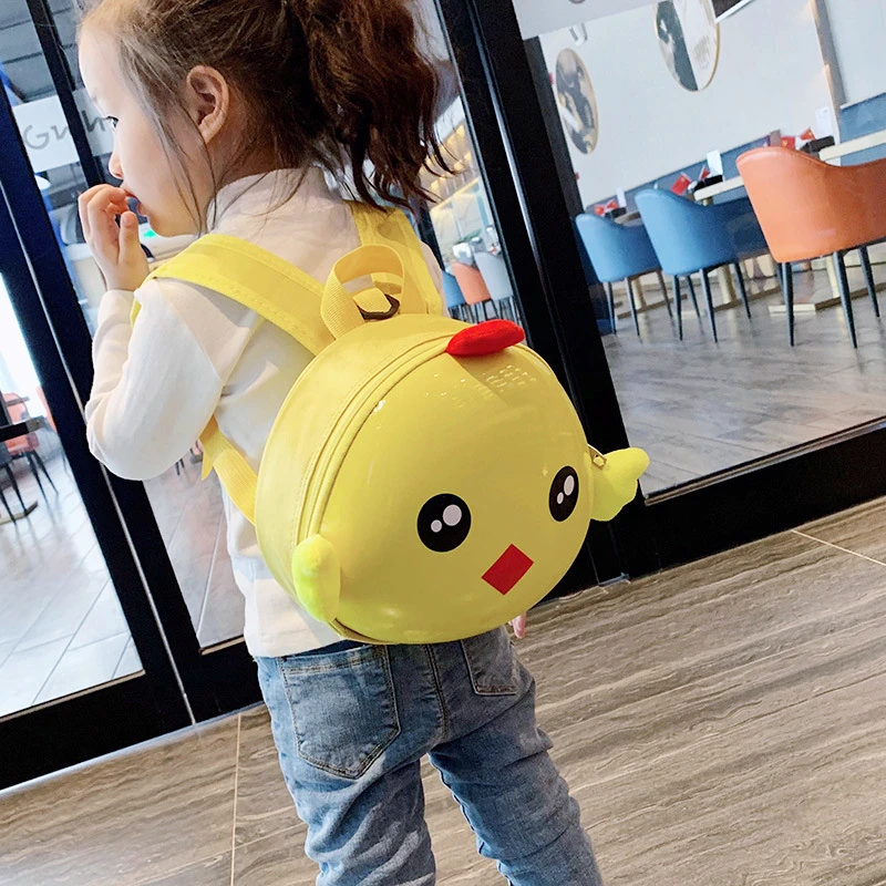 New Cartoon Cute Kids Backpack Eggshell Bag Kindergarten Schoolbag Male and Female Baby Backpack 2022 Рюкзак С Экраном