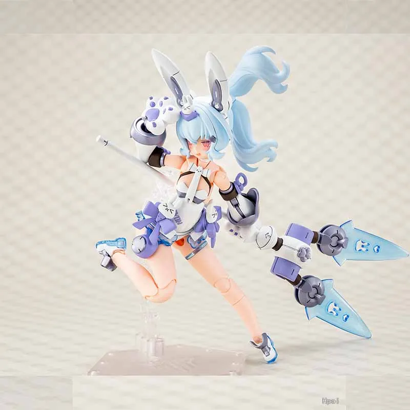 Alta qualidade Kotobukiya Original MEGAMI DISPOSITIVO PUNI MOFU KURO MAO Anime Action Figure Montagem Modelo Brinquedos Modelo Colecionável