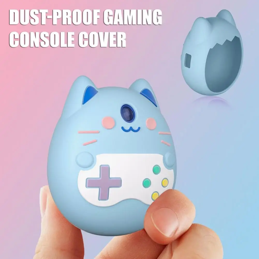 2025 Silicone Protective Case for Electronic Pet Anti-Fall Protection Carrying Strap Vivid Color Fit Protective Shell