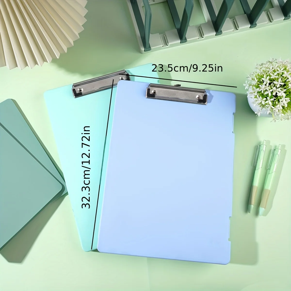 4pcs Large Capacity Multifunctional A4 File Storage Box, Paper Storage And Sorting Board Clip Subject Paper Classification