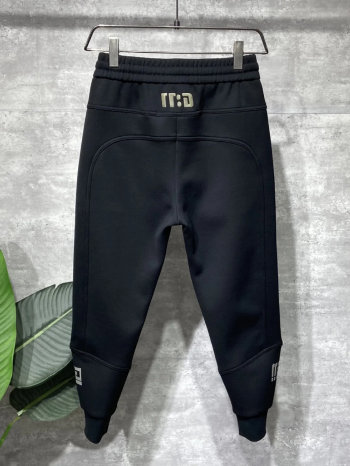 

Мужские спортивные брюки Fce с подкладкой, повседневные, черные, с высококачественной вышивкой, облегающие, в стиле харлан, молодежные, стильные