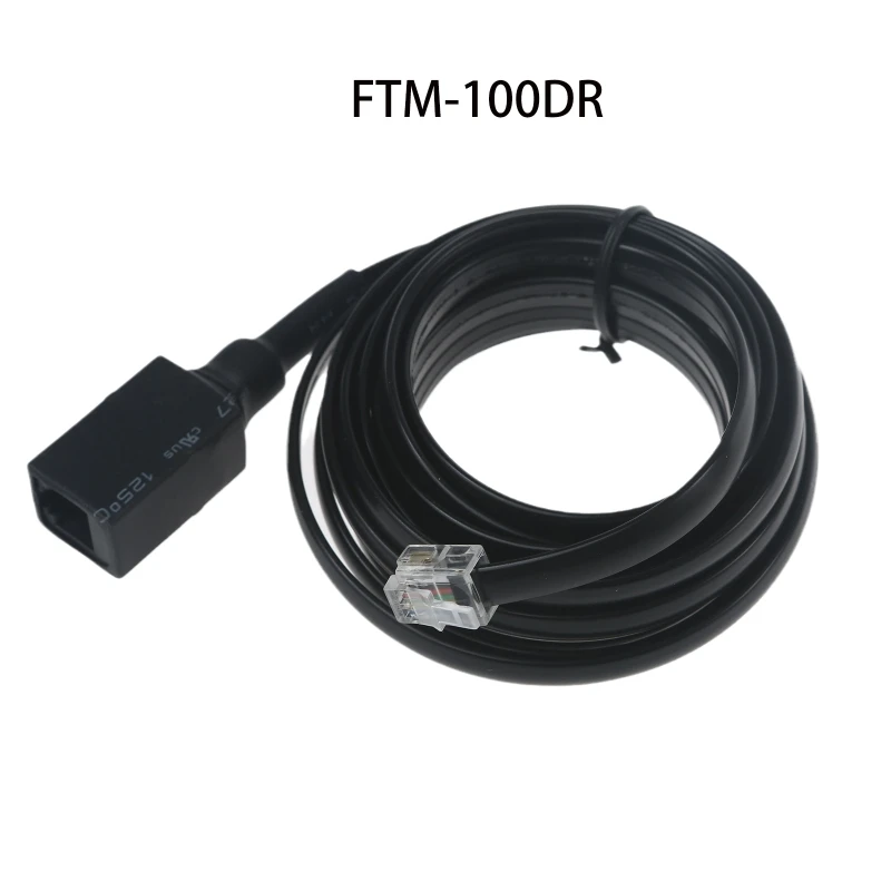 Cable extensión micrófono portátil separación extraíble 6 pines para FTM-100DR FTM-400DR FTM-400XDR 400DE 3200DR