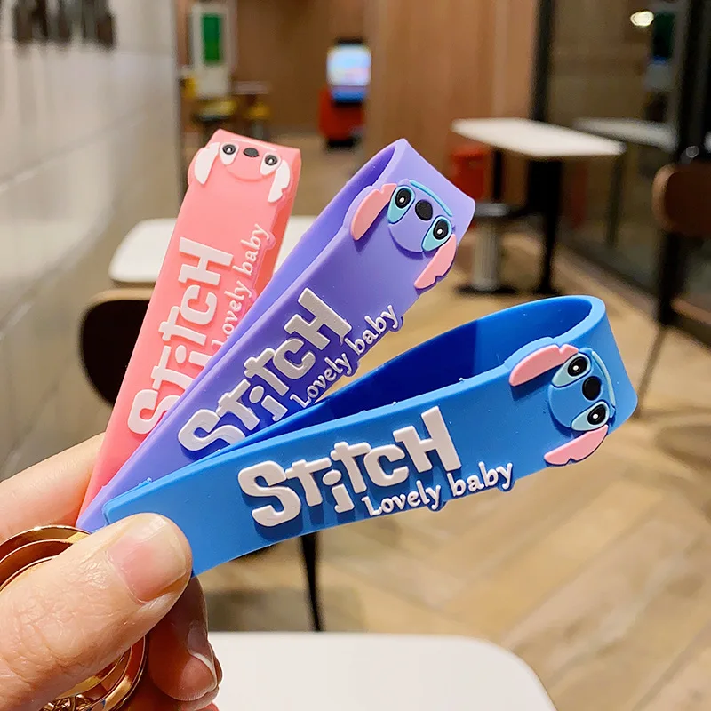 جديد الكرتون ديزني المفاتيح الكرتون آندي ليلو وستيتش لطيف دمية المفاتيح مجوهرات المفاتيح قلادة لعب الأطفال والهدايا