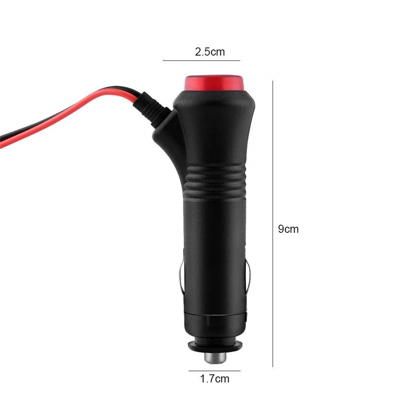 12V 24V 60W Car Cigarette Lighter Extension Cord 3.0M Socket Styling Charger Cable Female Socket Plug Car Accessories