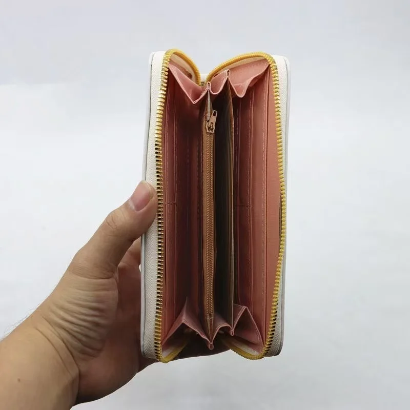 2026 New Fashion Retro Game Console Zip Wallet Women Men Long Purses Handbags Coin Purse Cards Holder PU Billfold Wallet