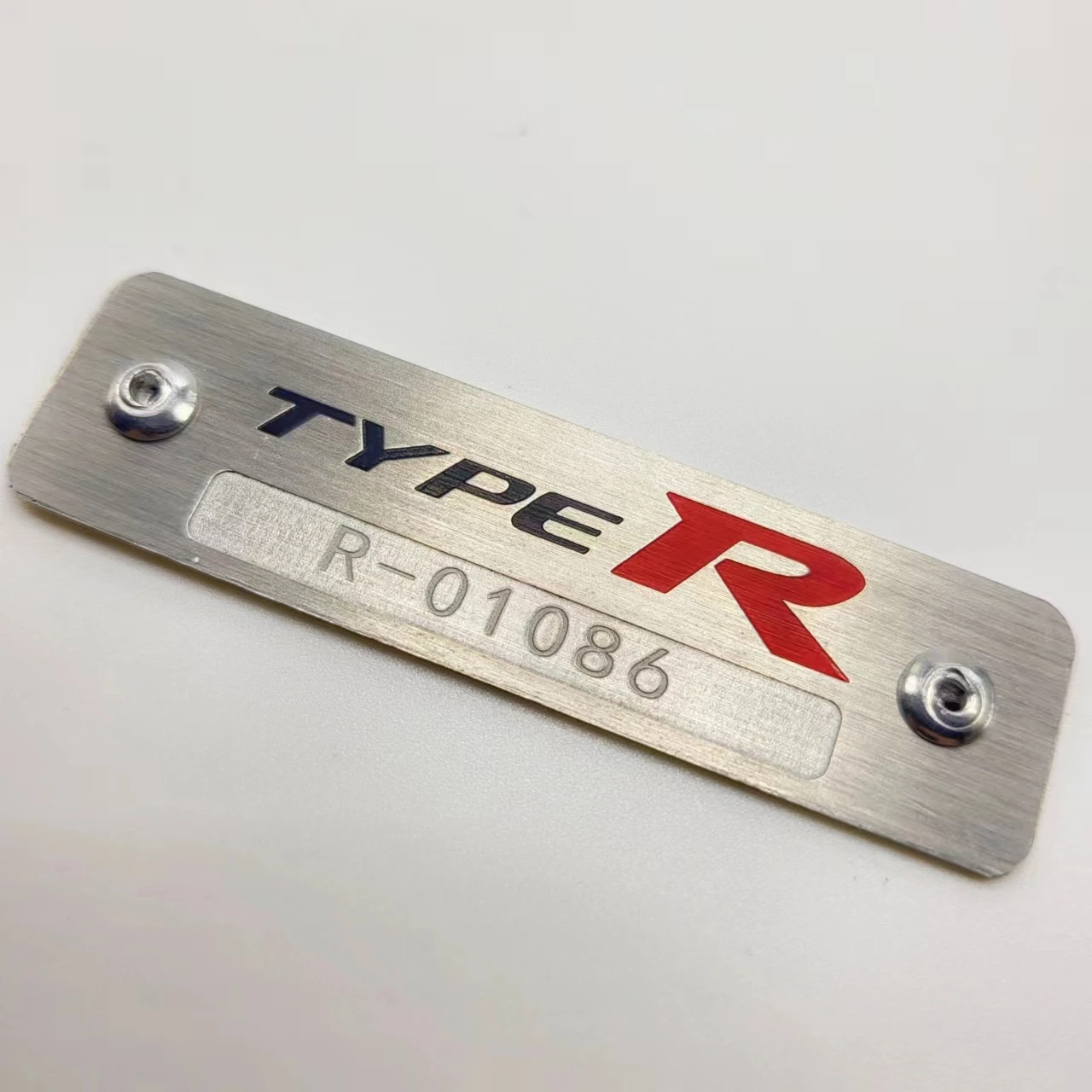 TYPER Badge For Honda 8TH Gen Civic TYPER/MUGEN Aluminum Alloy Badge/FD2 TYPER Badge