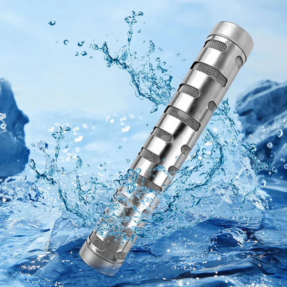 Alkaline Water Stick Stainless Steel PH Alkalizer Ionizer Water Purifier Filter Naturally Increases PH Levels and Decreases ORP