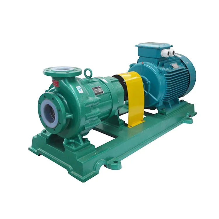 Soda pvdf centrifugal magnetic pumps for sodium hypochlorite