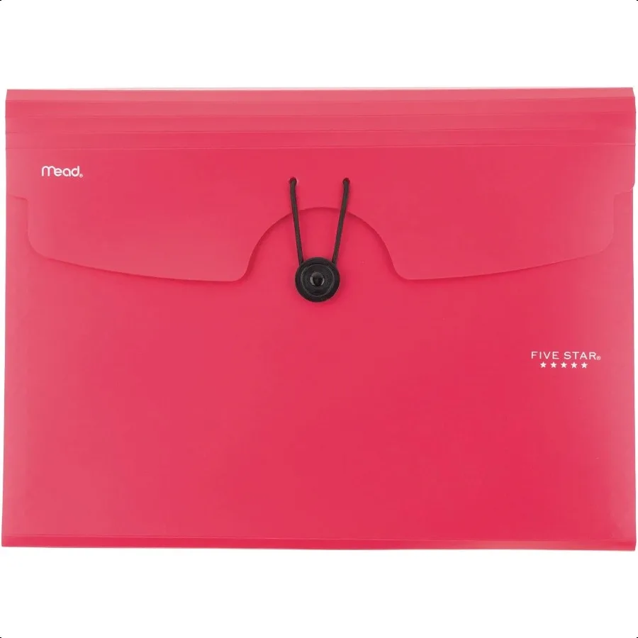 

6 Pocket Expanding File Organizer Plastic Expandable File Folders with Pockets and Tab Inserts 13 x 91 4 Holds 11 x 81 2 Bungee