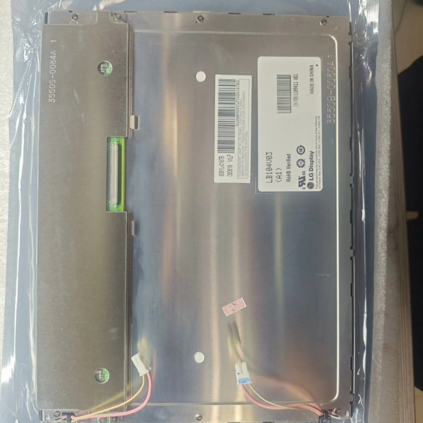 Lb104V03（A1）Lb104V03-Td01 Original 10.4inch Lcd Display 100% Grade a Delivery