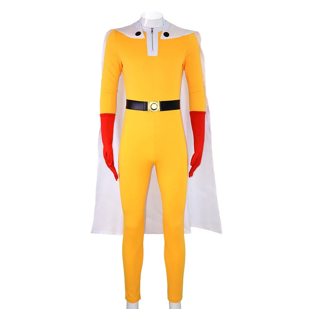 Anime One Punch-Man Cosplay Saitama Famale Costume