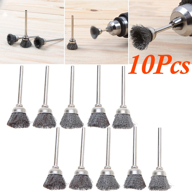 automotive-wire-brush-set-brushes-brass-silver-aerospace-plant-maintenance-foundry-10pcs-wheel-grinder-drill-stainless-steel