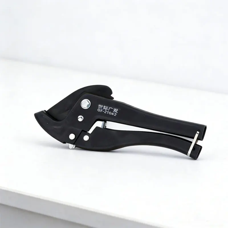 

Труборез для ПВХ труб усиленный, с храповым механизмом, инструмент для сантехнических работ, труборез с храповым механизмом, для резки труб