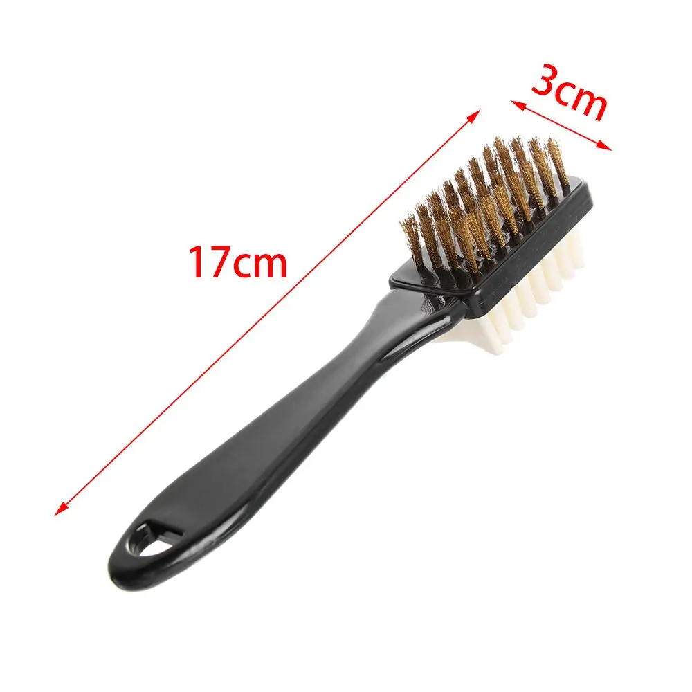 2-side Cleaning Brush Kit For Suede Leather Nubuck Shoes Boot Cleaner Stain Dust