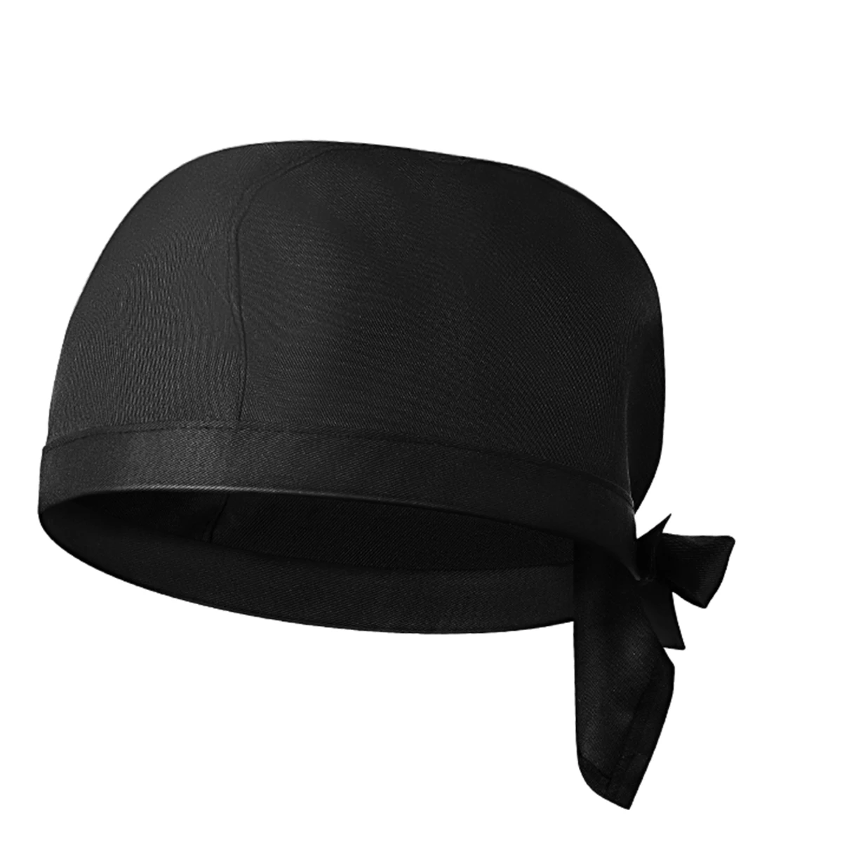 

3pcs Chef Hat Turban Restaurant Cook Hair Nets Adjustable Breathable Bonnet for Kitchen Food Service Durable Comfortable Unisex