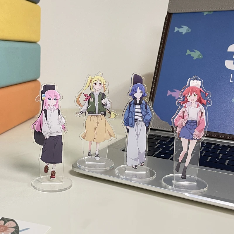 

Bocchi the Rock! Acrylic Stand Set - Hitori Gotou, Nijika Ijichi, Ryo Yamada, Ikuyo Kita Anime Character Display (4PCS)