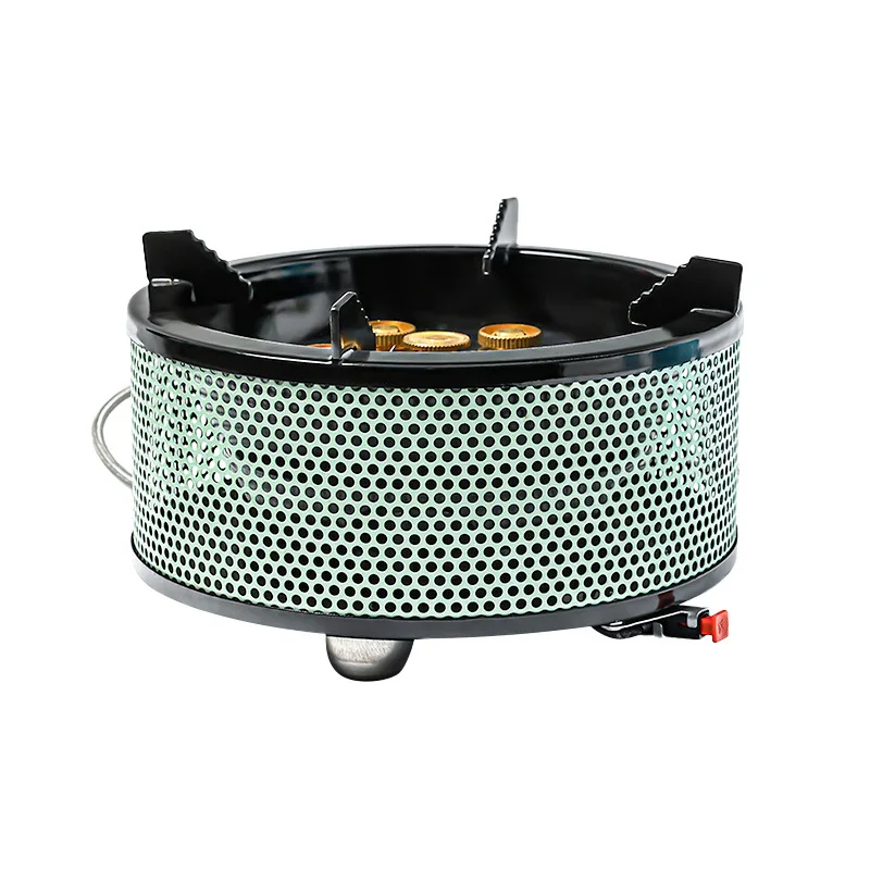 

Cassette stove 11000w six-star fire windproof outdoor camping barbecue stove high-power Cass gas alpine gas