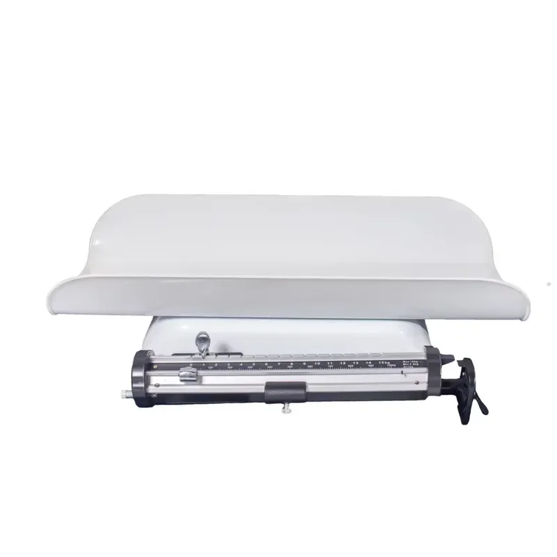 Home Medical Clinic Portable 20kg 10g Steel Plate Iron Material Children's Newborn Weight Measurement Scale with Tray