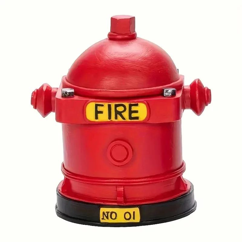 Creative Fire Hydrant Ashtray Anti-Fly Ash Desktop Decoration for Home Living Room Coffee Table Office High-End Feel