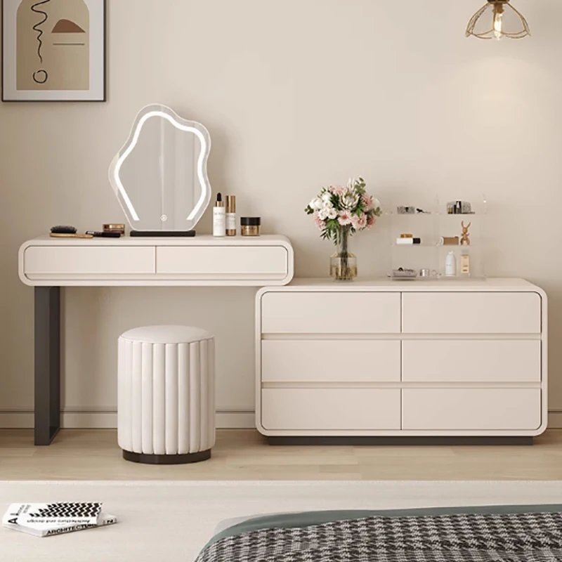 

Modern French Vanity Table Beauty Organizer Drawers Storage Vanity Table With Mirror Design Coiffeuse De Chambre Furniture