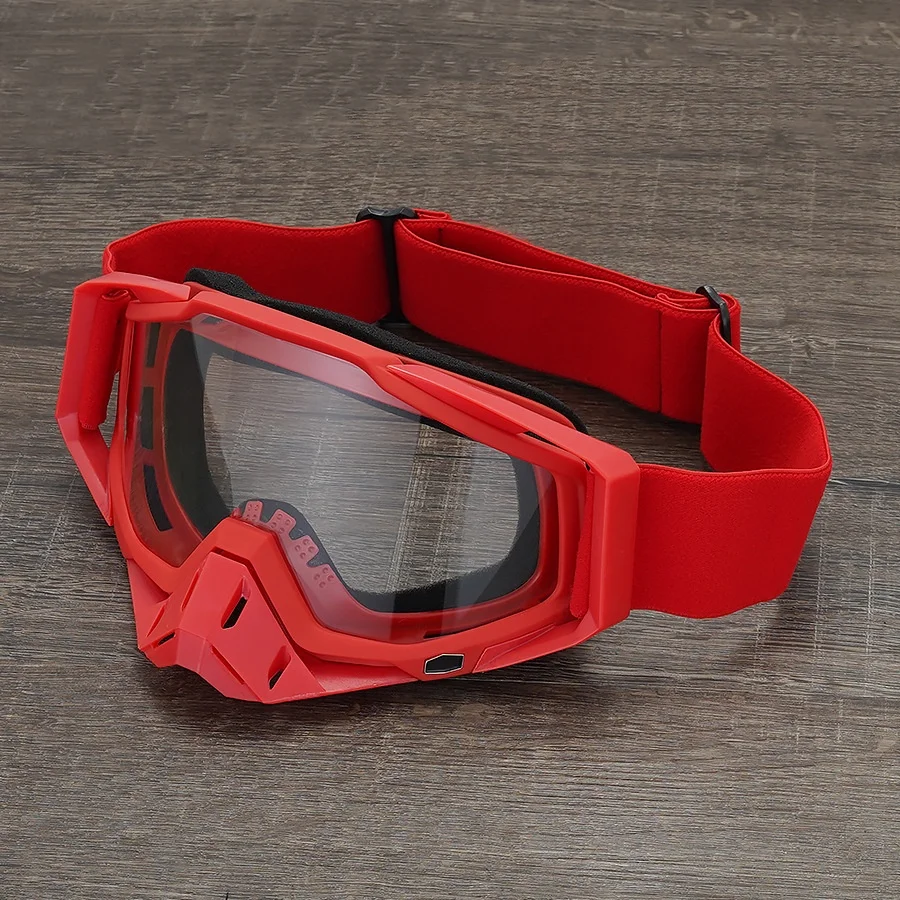 Dirtbike Cross‑Country Off‑Road Goggles, Anti‑Fog UV‑Shield Motocross Enduro Motorcycle Helmet‑Fit Protective Eyewear