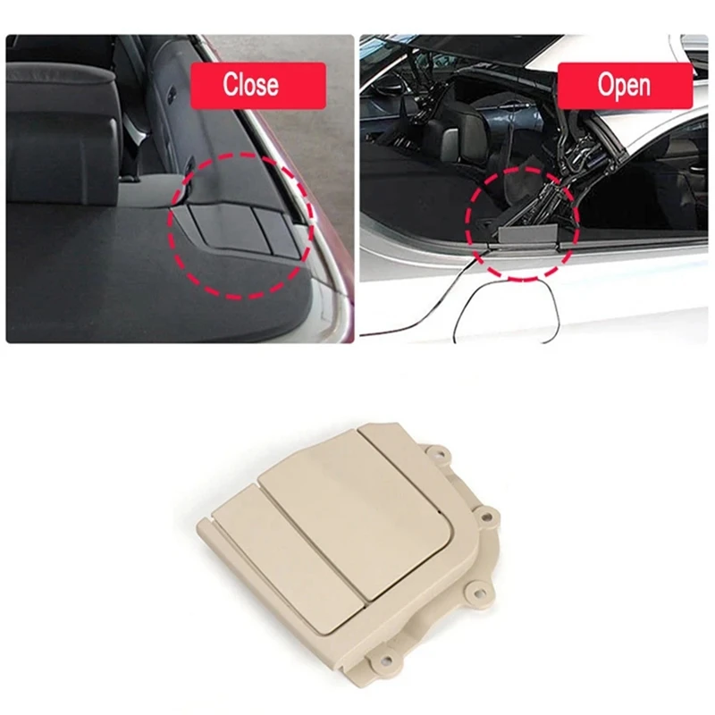 54377174545 54377174546 Rear Platform Hinge Cover Folding Cover For BMW E93 3-Series M3 Convertible 2007-2013