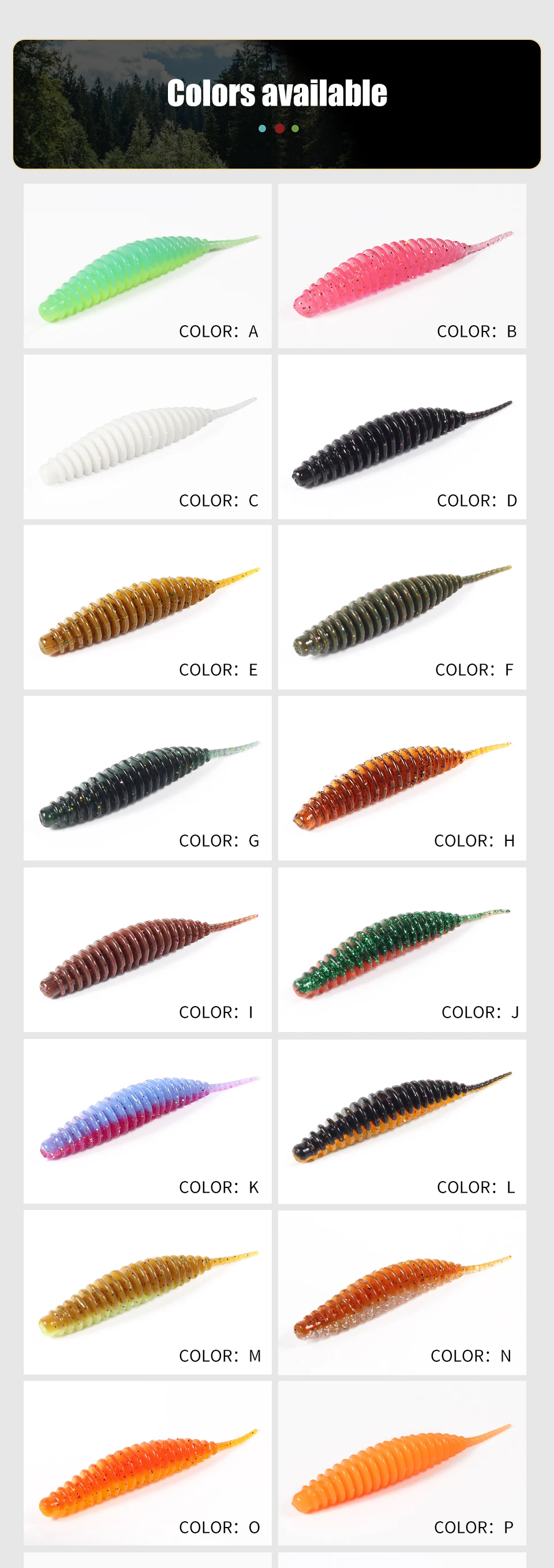 2023 Hot Supercontinent Worm Bait Soft Bait Tanta Fishy Smell Fishing Lures Pesca Carp Fishing Bass Lure Isca Artificial PVA