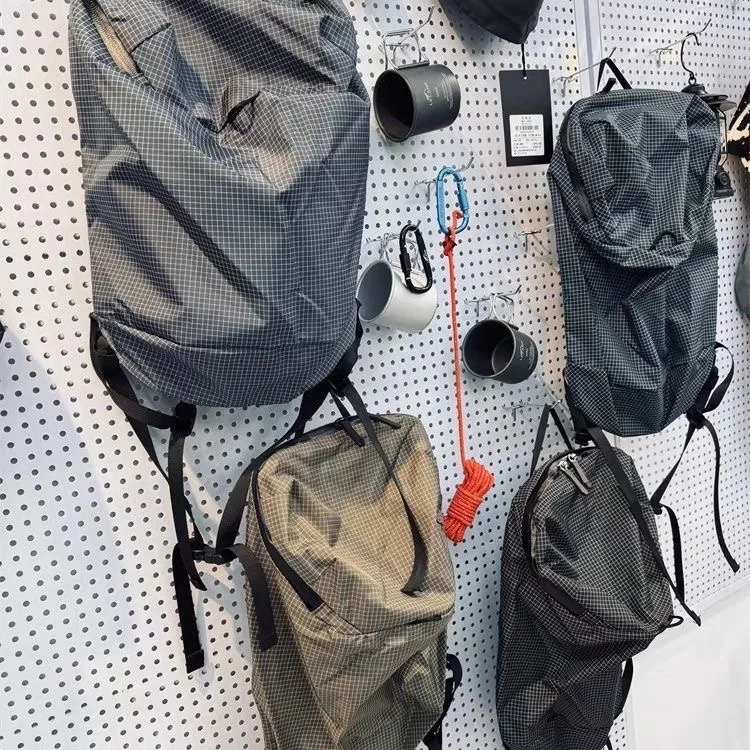 Outdoor Waterproof Hiking Backpack Lightweight Wear-resistant Anti-scratch Unisex Double Shoulder Bag for Youth Daily Use