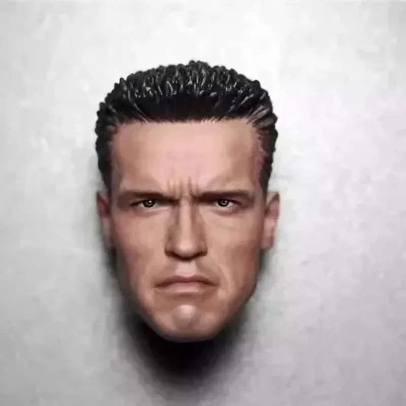 Cabeza de hombre duro americano a escala 1/6, modelo playado de cabeza de hombre musculoso para colección de figuras de acción de soldado masculino de 12 pulgadas, Juguetes DIY