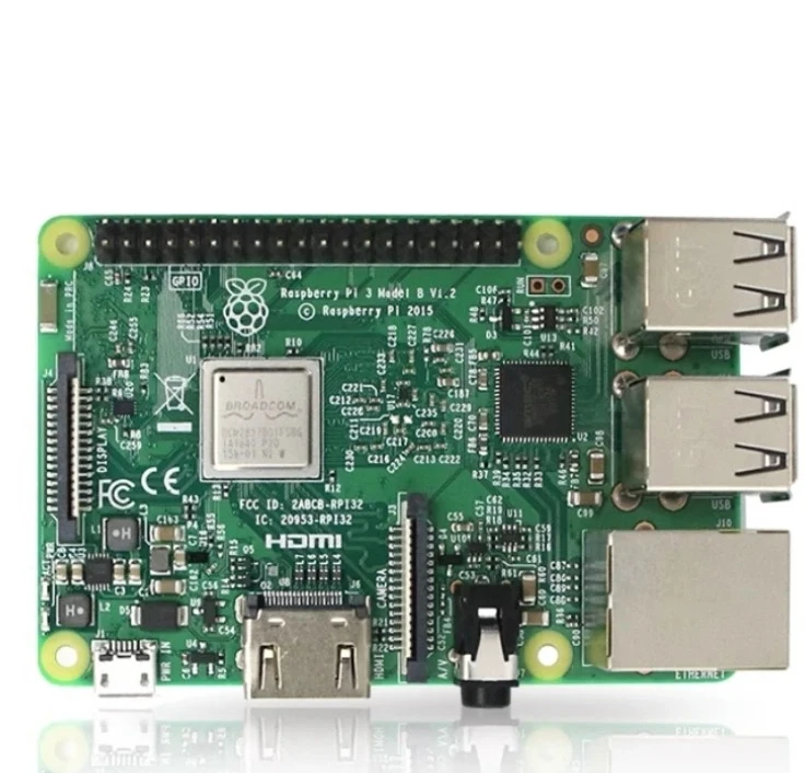 Raspberry Pi3 B Plus Pi 3B admite WiFi, Bluetooth y alimentación a través de Ethernet