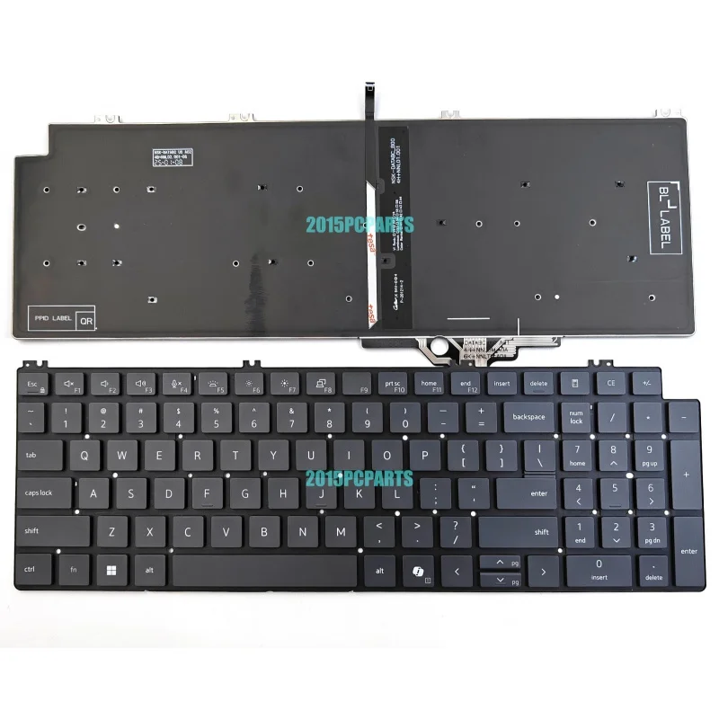 

Новая клавиатура с подсветкой для Dell Pro 16 Plus PB16250 PB16255 P135F 2024, раскладка US
