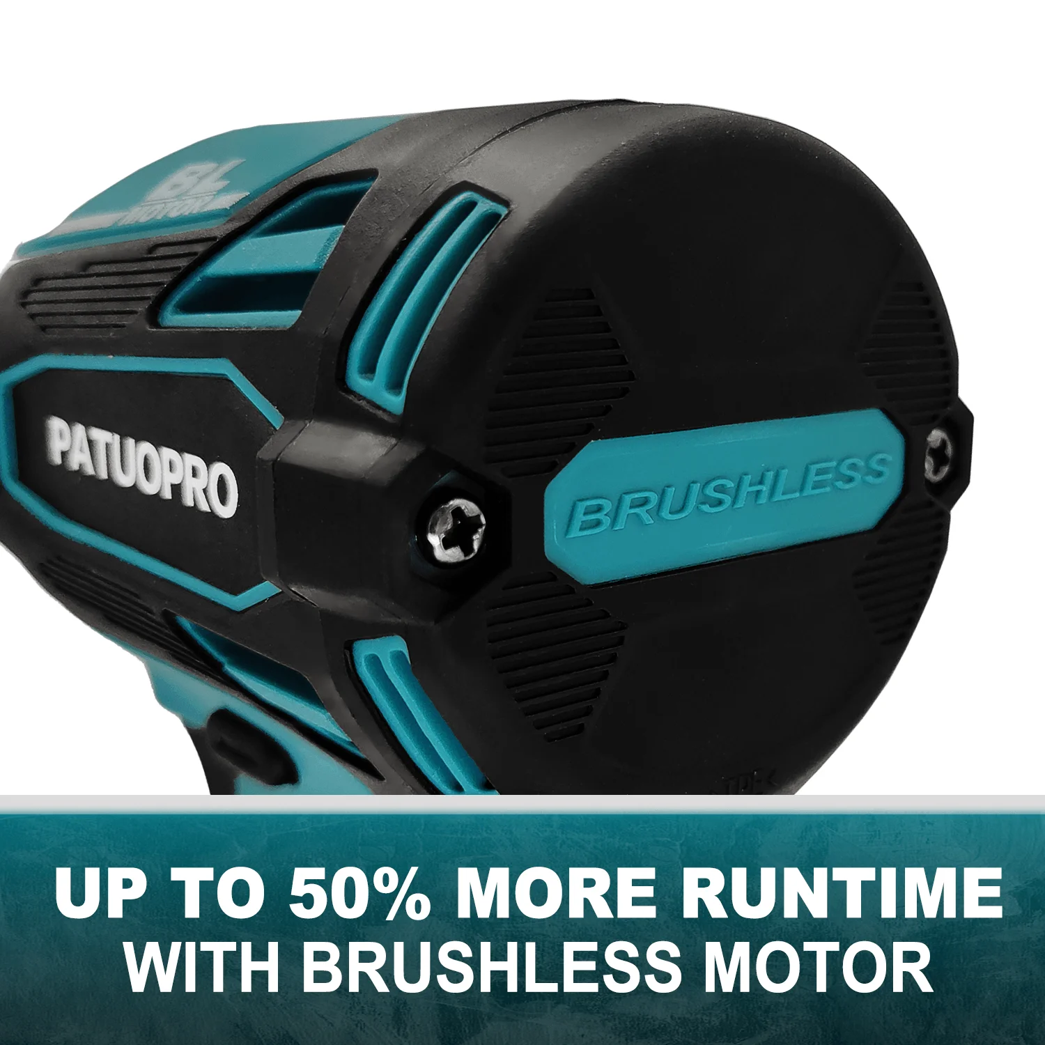 Sem fio Brushless Impact Driver Kit, chave de fenda elétrica, 4 velocidades, 1/4-Polegada Hex, Makita 18V Bateria, sem bateria