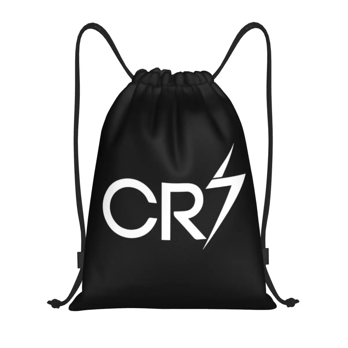 CR7- Ronaldo Drawstring bag Storage Portable Handbags Grocery Shopping Shoulder bags foldable Travel Bag