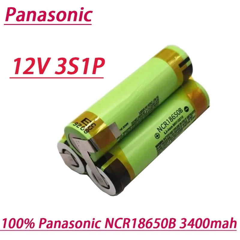 original Panasonic NCR18650B 12V 16.8V 21V 25V battery pack NCR18650B 3400mah 20A Shula screwdriver battery discharge current