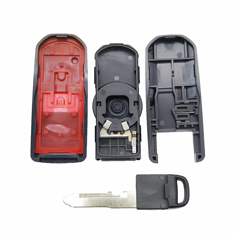 Cocolockey 1 Knop Slimme Autosleutel Shell Fob Voor Yamaha T MAX 300 Keyless Enter Afstandsbediening Sleutels Ongesneden Blade vervanging Accessoires