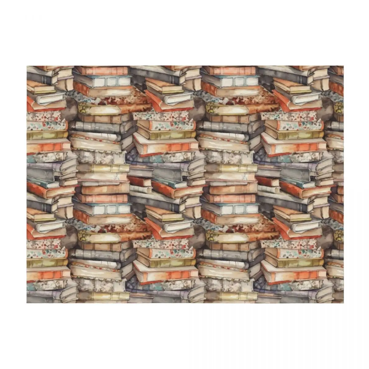 

Book Patterns print gifts for book Lover, writer, librarian gifts for book Lover, writer, librarian Throw Blanket