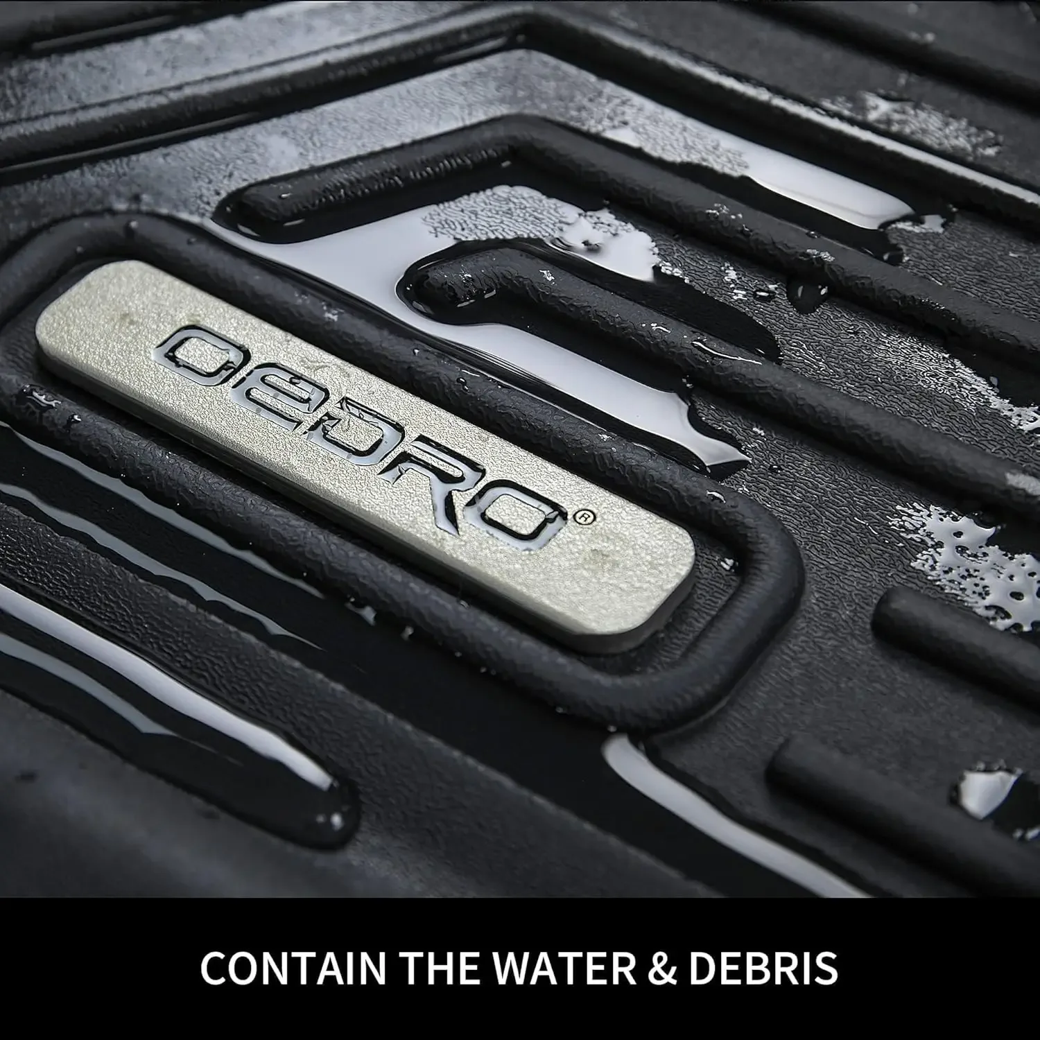 Floor Mats Fit for 2011-2017 Honda Odyssey, 3 Row Liners Set Black, All-Weather Includes Car Floor Liners 1st and 2nd 3rd Row