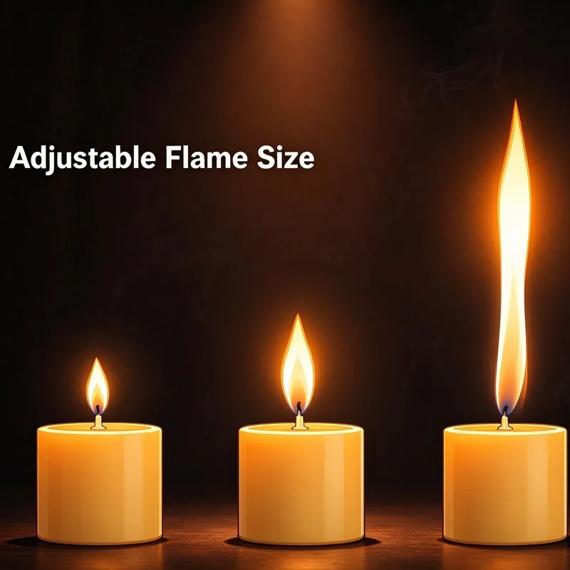 Auto Candle Pro by ZF Magic Tricks Gimmicks Mentalism Illusion Close up Magic Full Ignition Extinguish Control Magia Prop