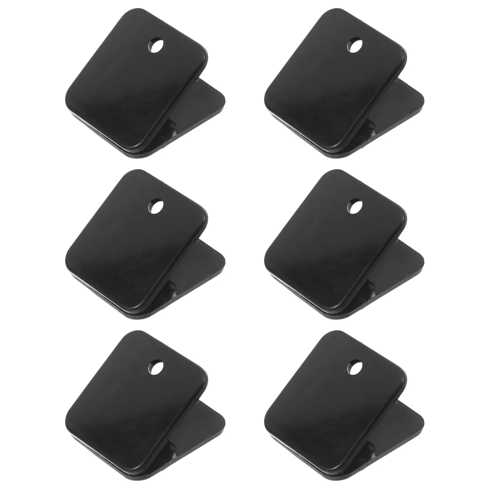 

6pcs Dog Pee Pad Holder Black High Walls Potty Training Mat for Puppies Indoor Versatile Bracket Stable Mounting Pet Supplies