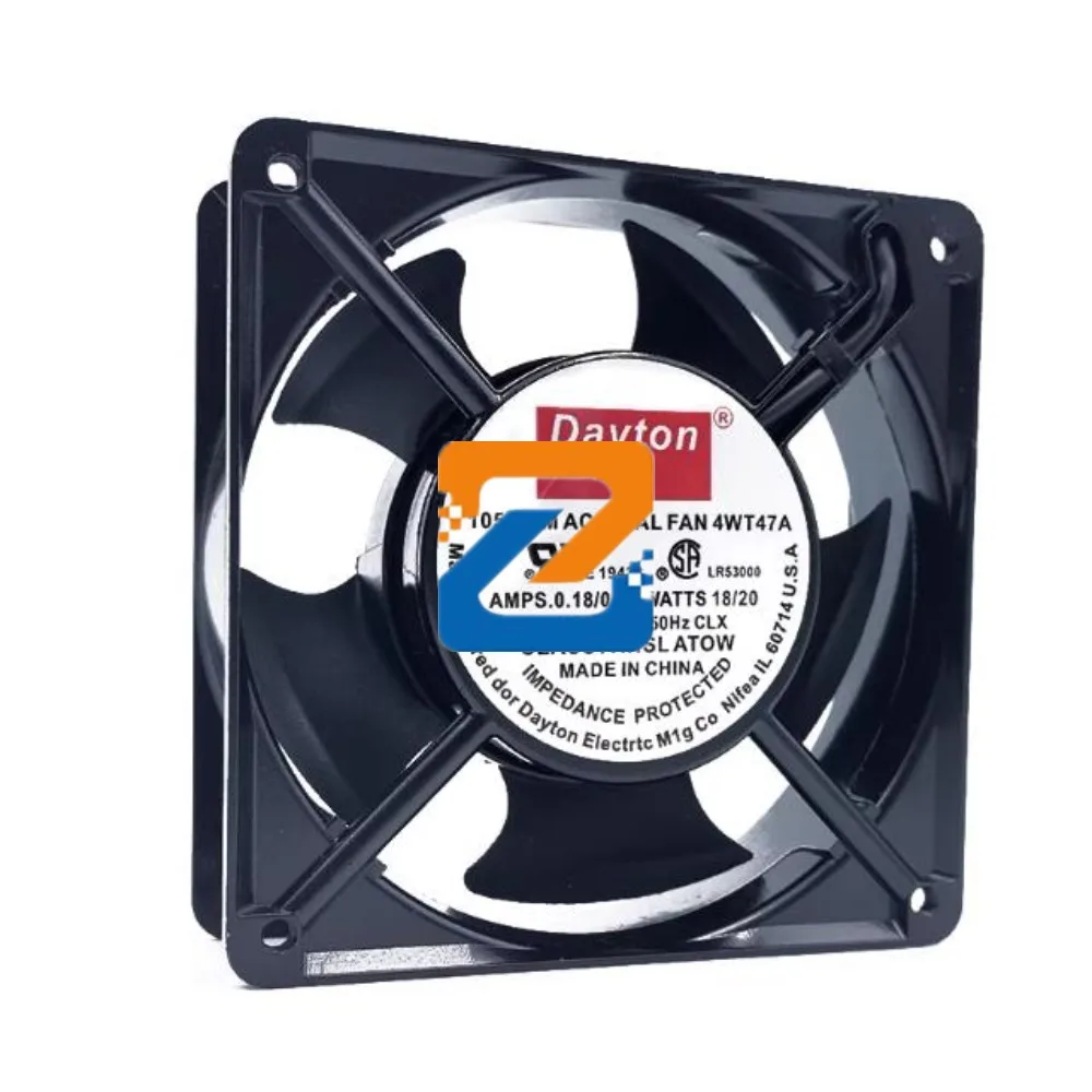 

Новый оригинальный охлаждающий вентилятор для сварки шкафа Dayton 4WT47 115 В 0,18 А 12038 12 см